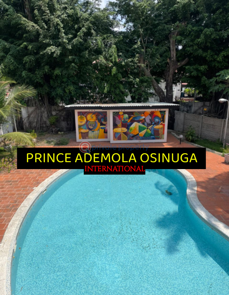 Fully detached 5 bedroom house + 2bq+swimming pool pn large grounds - 8 5 bedroom Detached Duplex For Rent Old Ikoyi Lagos - 8