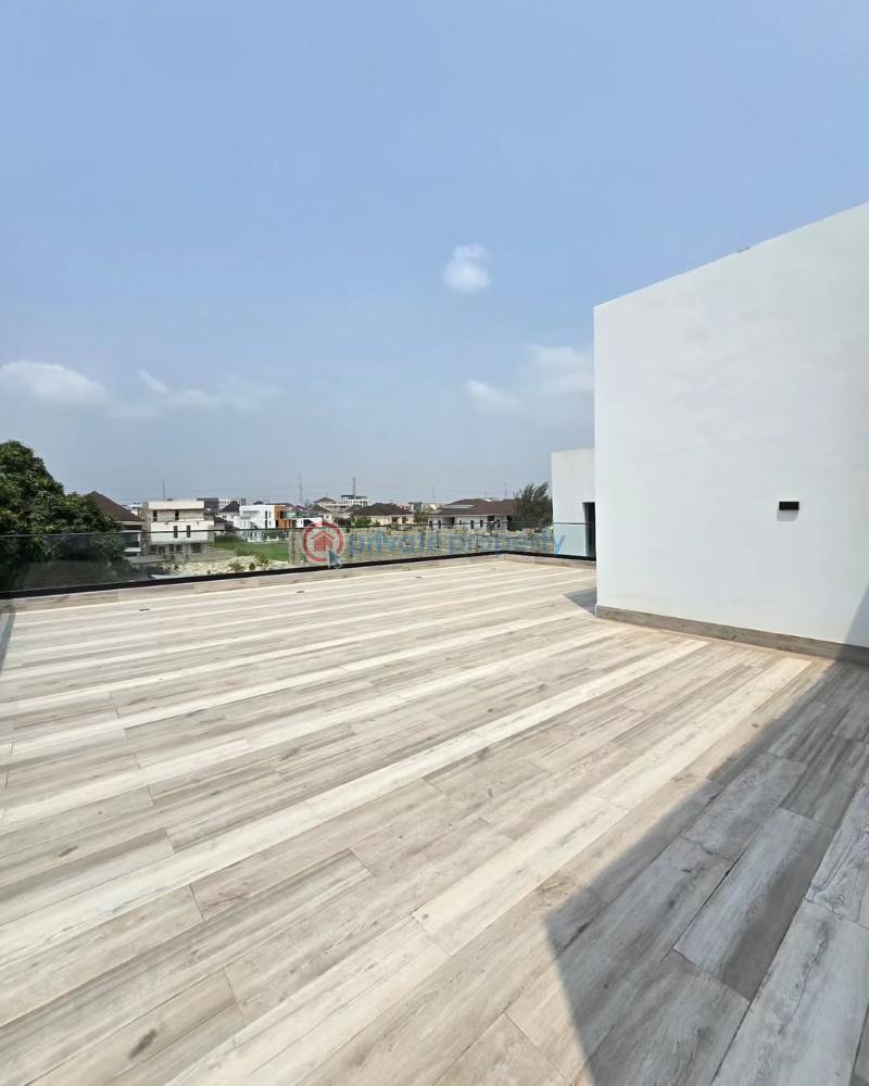 Fully detached 5 bedroom smart home triplex and 2 bq's - 7 5 bedroom Detached Duplex For Sale Vgc Victoria Garden City Lekki Lagos - 7