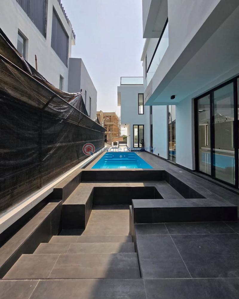 Fully detached 5 bedroom smart home triplex and 2 bq's - 15 5 bedroom Detached Duplex For Sale Vgc Victoria Garden City Lekki Lagos - 15