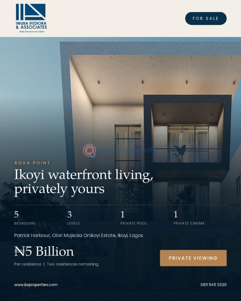 5 bedroom House For Sale Patrick Harbour, Olori Mojisola Onikoyi Estate, Off Banana Island Road Ikoyi Lagos - 12