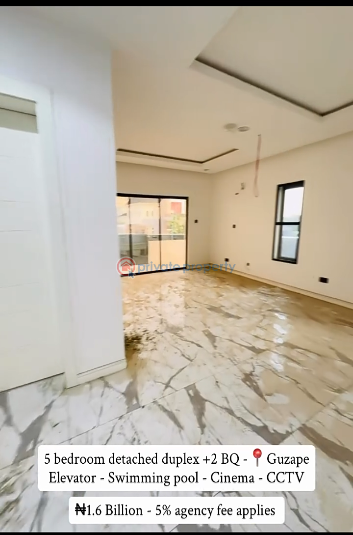 5 bedroom Detached Duplex For Sale Guzape Abuja Phase 1  - 7