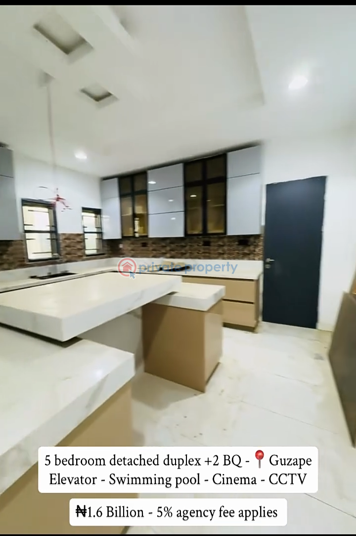 5 bedroom Detached Duplex For Sale Guzape Abuja Phase 1  - 4