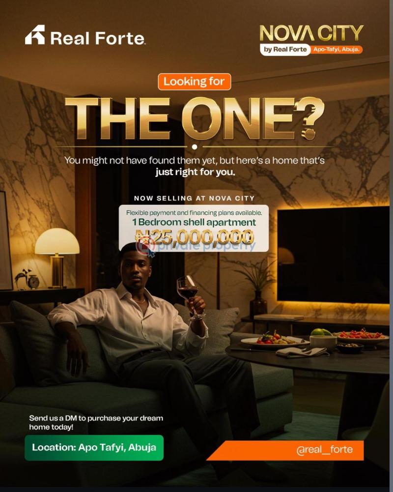 4 bedroom Duplex For Sale Nova City, Apo Tafyi Apo Abuja Phase 2  - 1