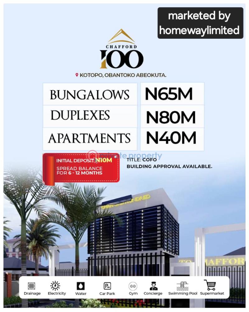 4 bedroom Duplex For Sale Old Police Headquarters Eleran, Ogun State Headquarters, Kotopo Abeokuta Ogun - 0