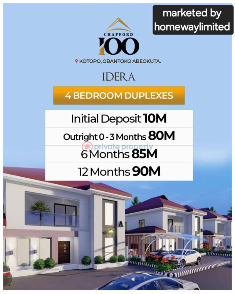 4 bedroom Duplex For Sale Old Police Headquarters Eleran, Ogun State Headquarters, Kotopo Abeokuta Ogun - 1