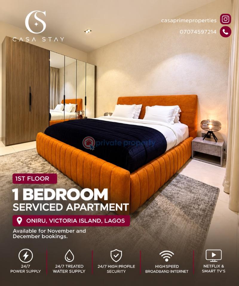 1 bedroom Shared Apartment Short let Oniru Victoria Island Lagos - 0