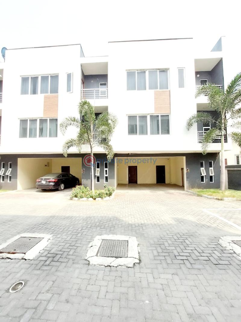 3 bedroom Terraced Duplex For Rent Pinnock Beach Estate Osapa London Lekki Lagos - 1
