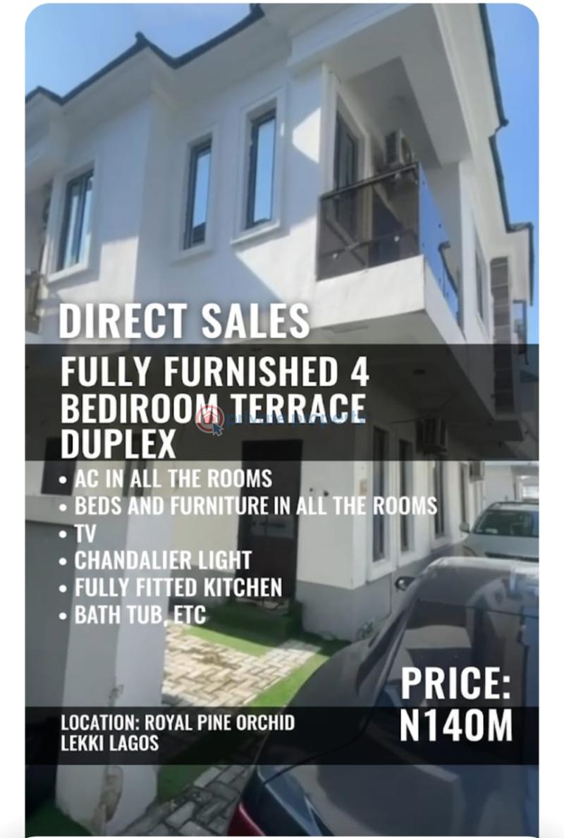4 bedroom Terrace For Sale Imperial Oaks Orchid Lekki Lagy Ikota Lekki Lagos