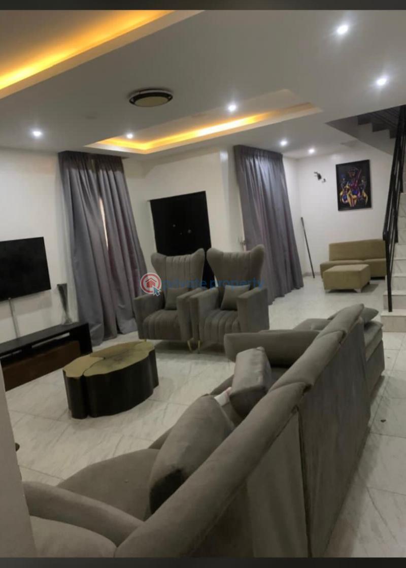 Fully furnished 4bdroom terrace duplex  for rent - 3 Terraced Duplex For Rent Abramham Adesanya Urban Prime Estate, Ajah Abraham Adesanya Ajah Lagos - 3