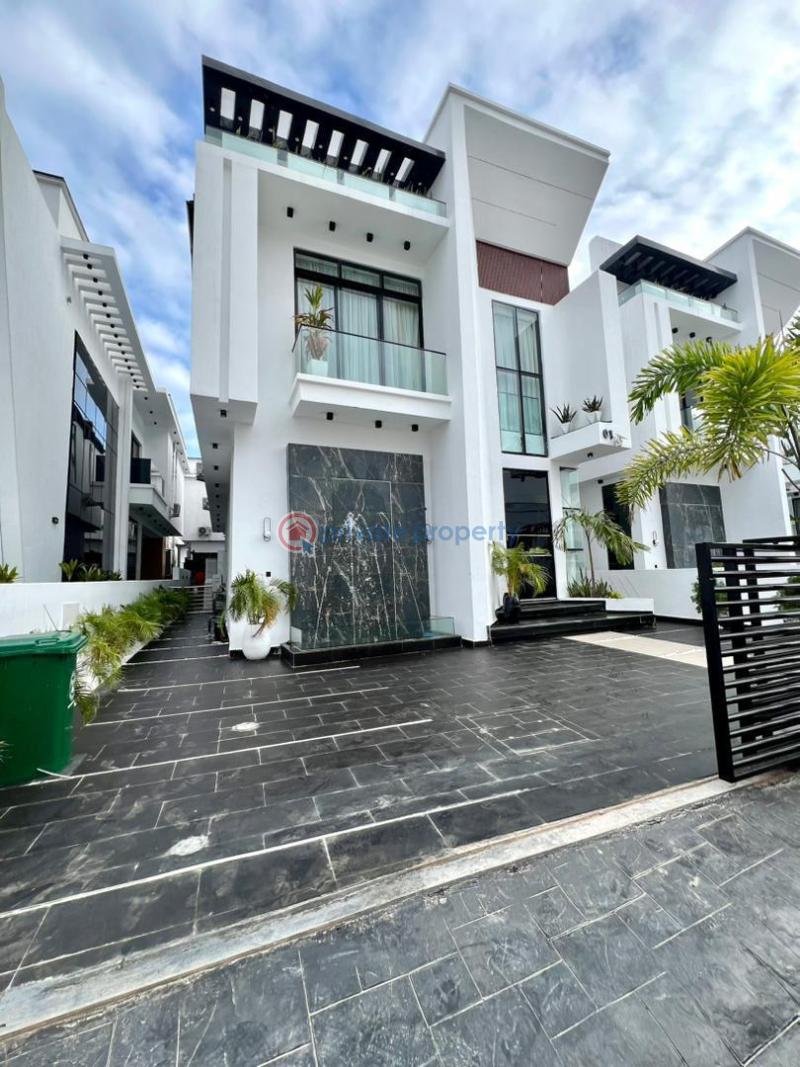 Fully furnished 5 bedroom fully detached duplex - 2 5 bedroom Detached Duplex For Rent Chevron Lekki Phase 2 Lagos - 2