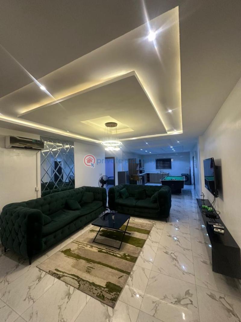 Fully furnished and cozy 2bedroom apartment - 4 2 bedroom Block Of Flats For Rent Osapa London Lekki Lagos - 4