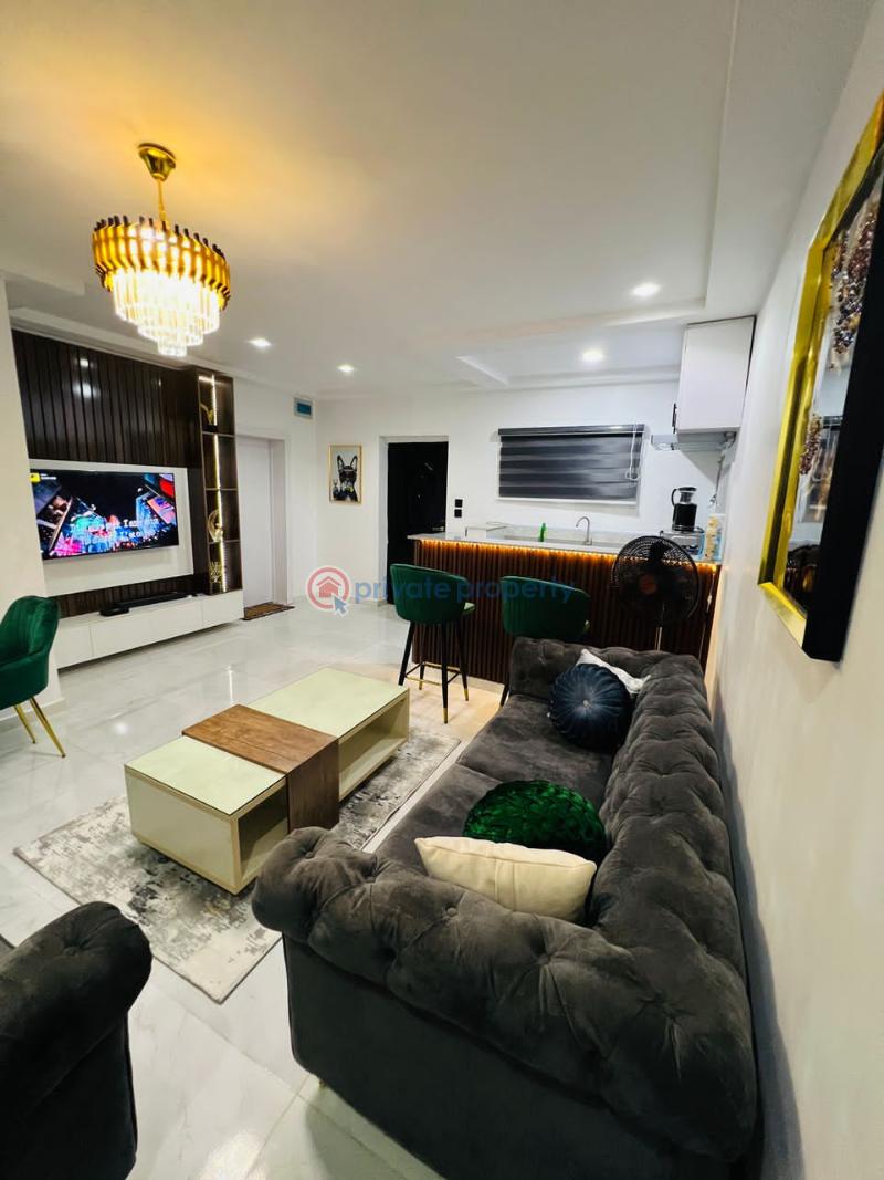 Fully furnished and service 2 bedroom flat with washing machine, fridge, inverter - 6 2 bedroom Block Of Flats For Rent Cyber Ville Estate Ikate Lekki Lekki Phase 1 Lagos - 6