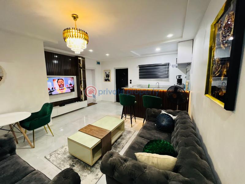 Fully furnished and service 2 bedroom flat with washing machine, fridge, inverter - 8 2 bedroom Block Of Flats For Rent Cyber Ville Estate Ikate Lekki Lekki Phase 1 Lagos - 8