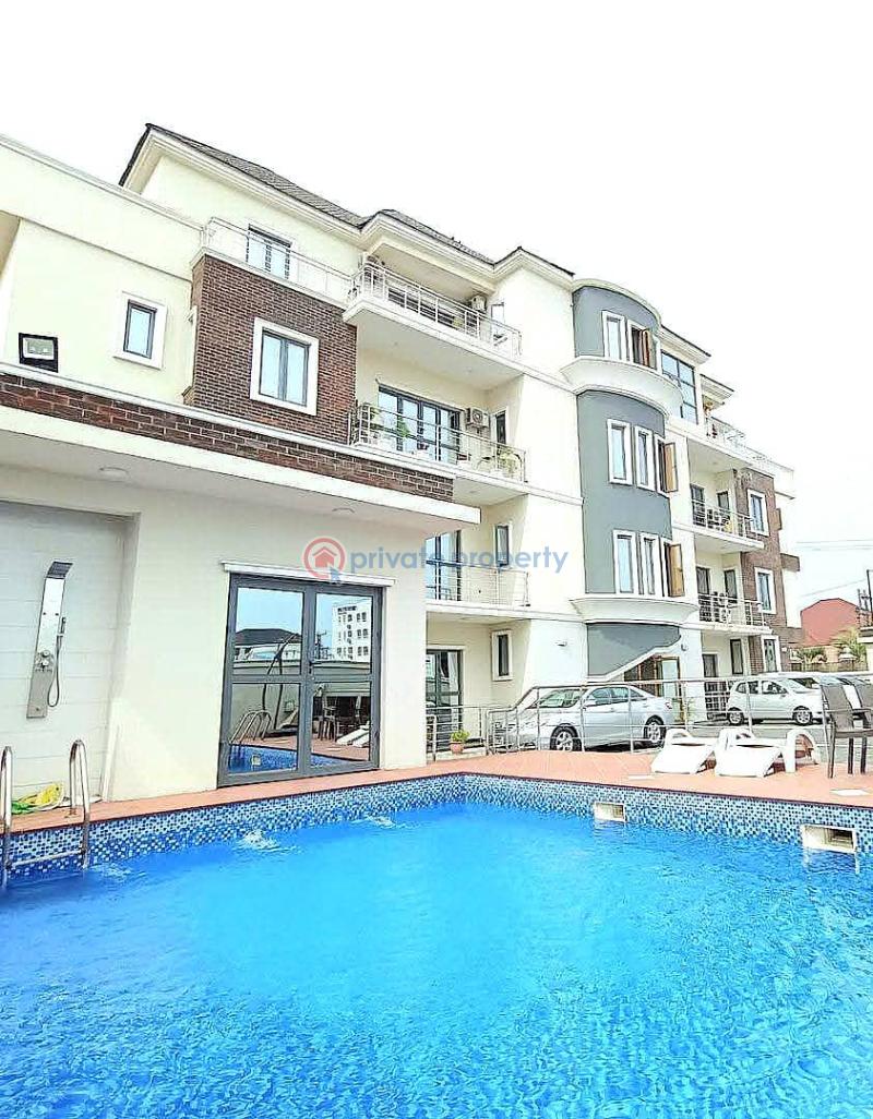 Fully furnished and serviced 3 bedroom apartment with bq - 0 3 bedroom Flat & Apartment For Rent Lekki Right Lekki Phase 1 Lagos - 0