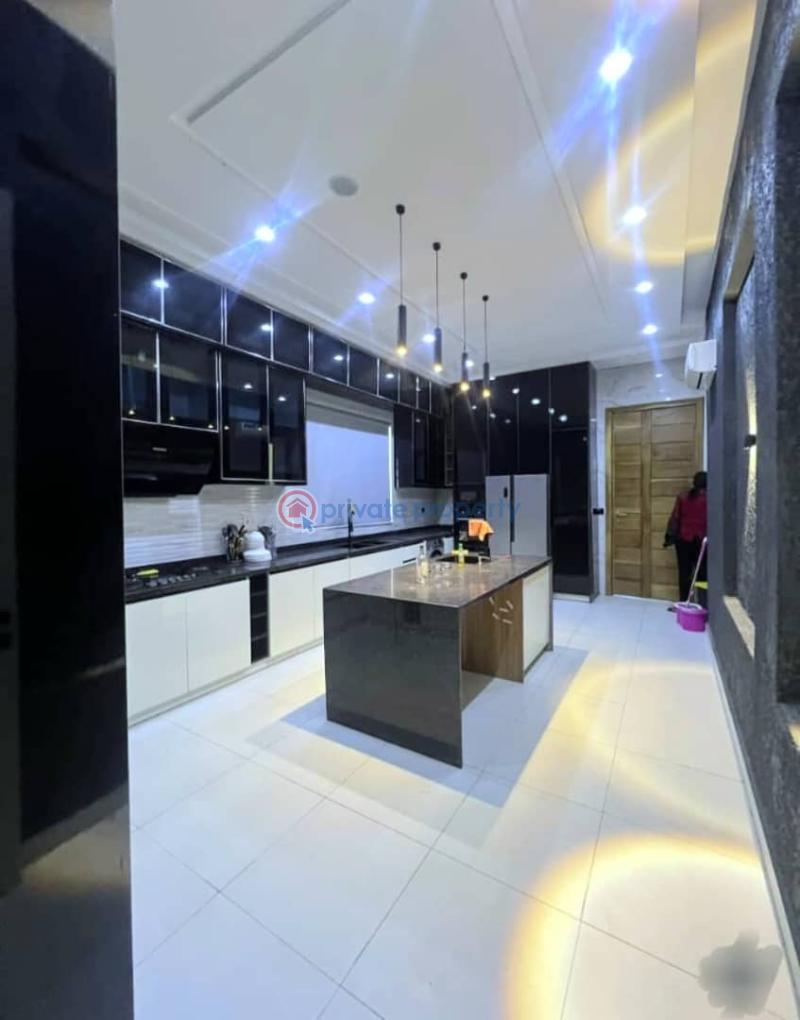 Fully furnished smart 5-bedroom detached duplex - 5 5 bedroom Detached Duplex For Rent Ikota Lekki Lagos - 5