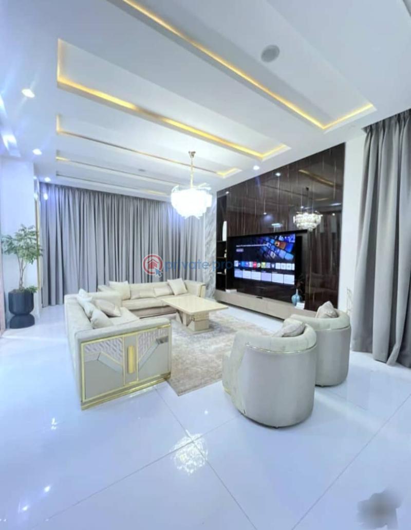 Fully furnished smart 5-bedroom detached duplex - 1 5 bedroom Detached Duplex For Rent Ikota Lekki Lagos - 1