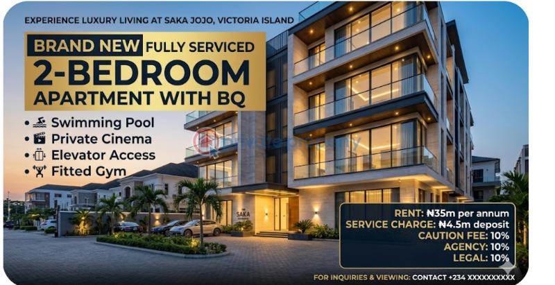 2 bedroom Block Of Flats For Rent By Saka Tinubu Victoria Island Adeola Odeku Victoria Island Lagos