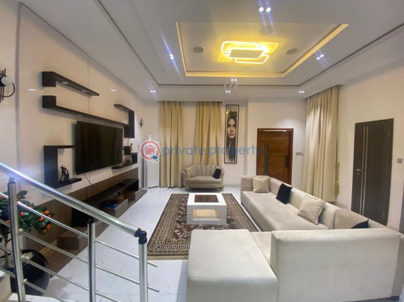 Fully furnished with inverter 4 bedroom semi detached duplex in idado - 1 4 bedroom Semi detached Duplex For Rent Idado Lekki Ologolo Lekki Lagos - 1
