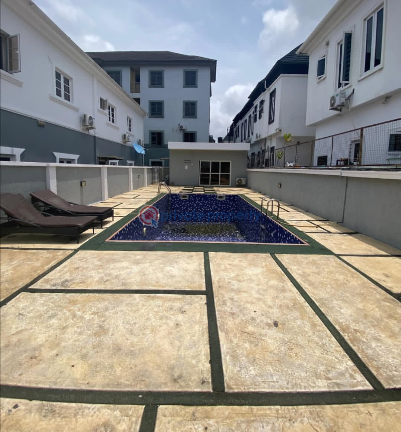 Fully service 4bedroom terrace duplex at 2nd toll gate chevron - 13 4 bedroom Terrace For Rent Oral Estate Lekki Lagos - 13