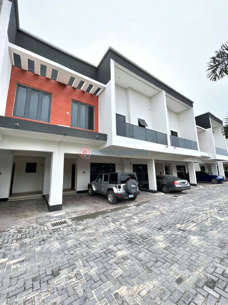 Fully service 4bedroom terrace duplex at ologolo - 0 4 bedroom Terrace For Rent Ologolo Lekki Lagos - 0