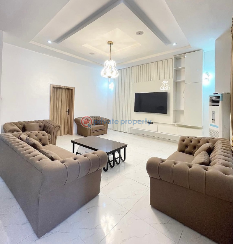 Fully service partial furnished 4bedroom terrace duplex at chevron - 1 4 bedroom Terrace For Rent Chevron By Ram Chevron Drive Lekki Lagos - 1