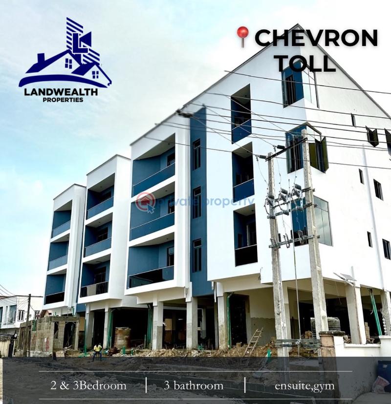 2 bedroom Block Of Flats For Sale 2nd Tollgate Lekki Along Lekki Expressway Lagos - 0