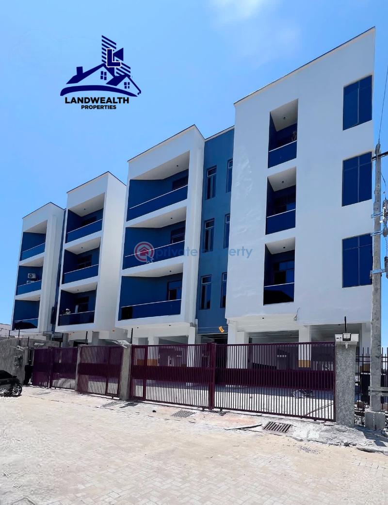 Fully serviced  3 bedroo apartments with swimming pool & gym - 0 3 bedroom Block Of Flats For Sale By Chevron 2nd Tollgate Lekki Along Lekki Expressway Lagos - 0