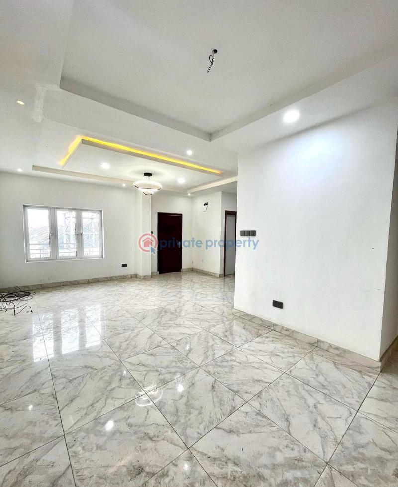 Fully serviced 4 bedroom apartment with bq , ( 3rd floors ) - 3 4 bedroom Block Of Flats For Rent Osapa London Lekki Lagos - 3