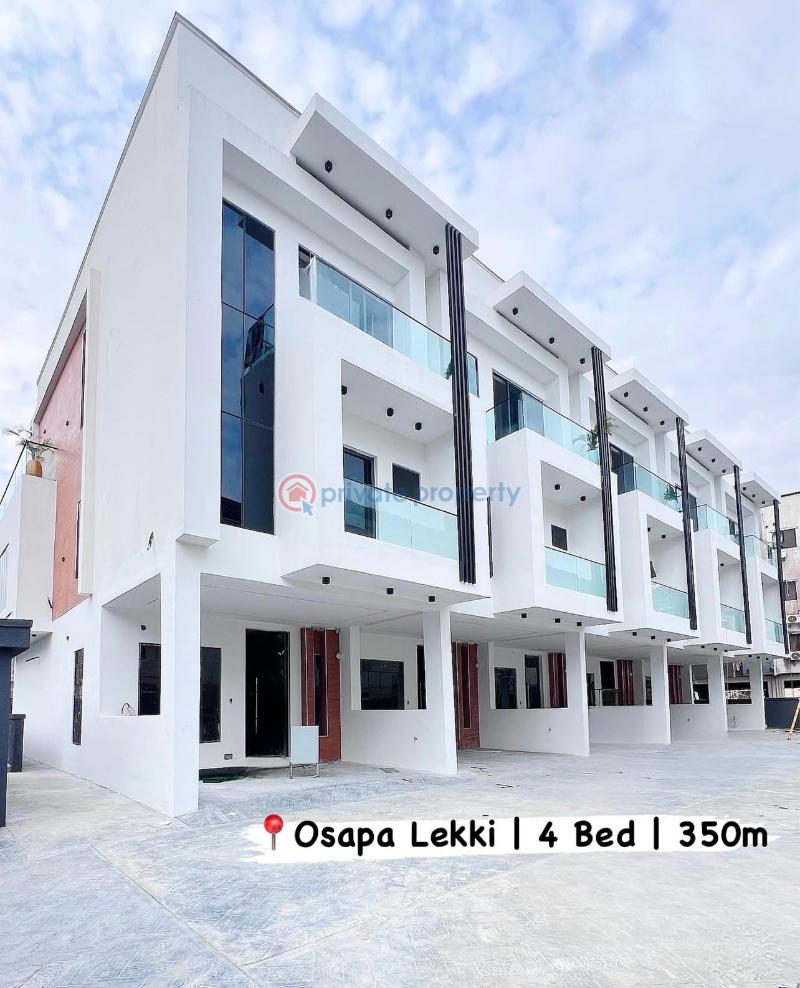 4 bedroom Terraced Duplex For Sale Osapa Lekki Lagos - 0