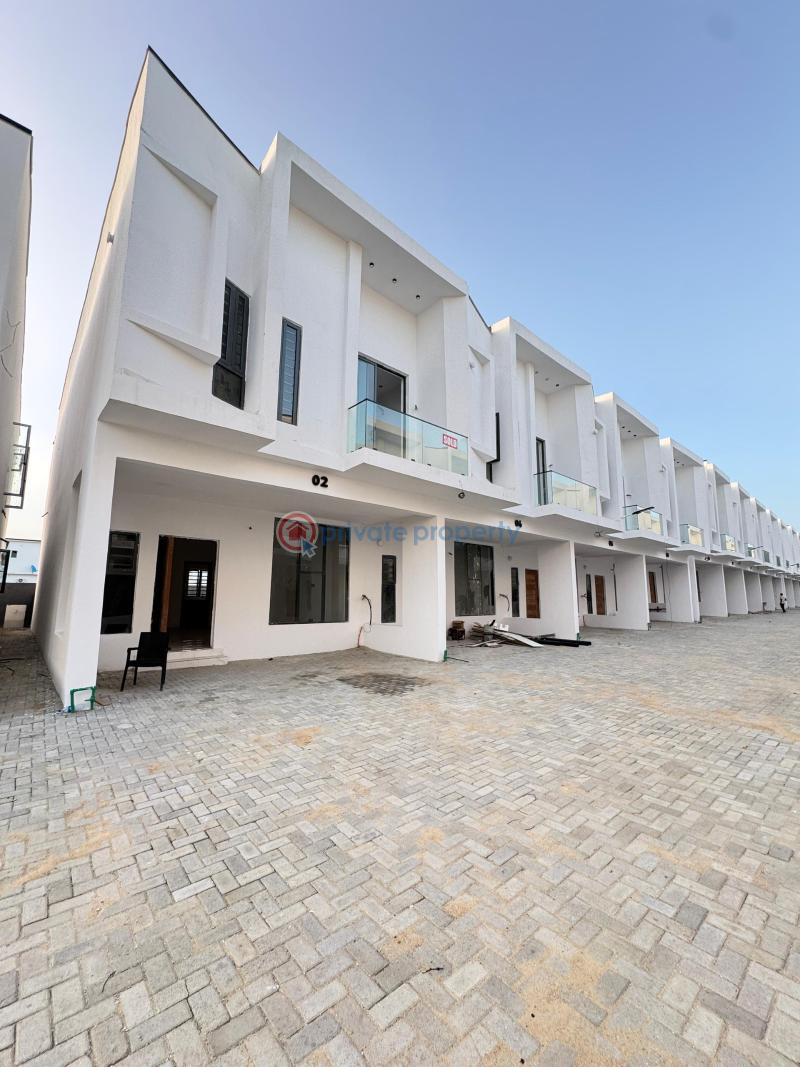 Fully serviced 4 bedroom terrace  duplex  for sale‼️‼️ - 6 4 bedroom Terraced Duplex For Sale Vgc Ikota Lekki Ikota Lekki Lagos - 6