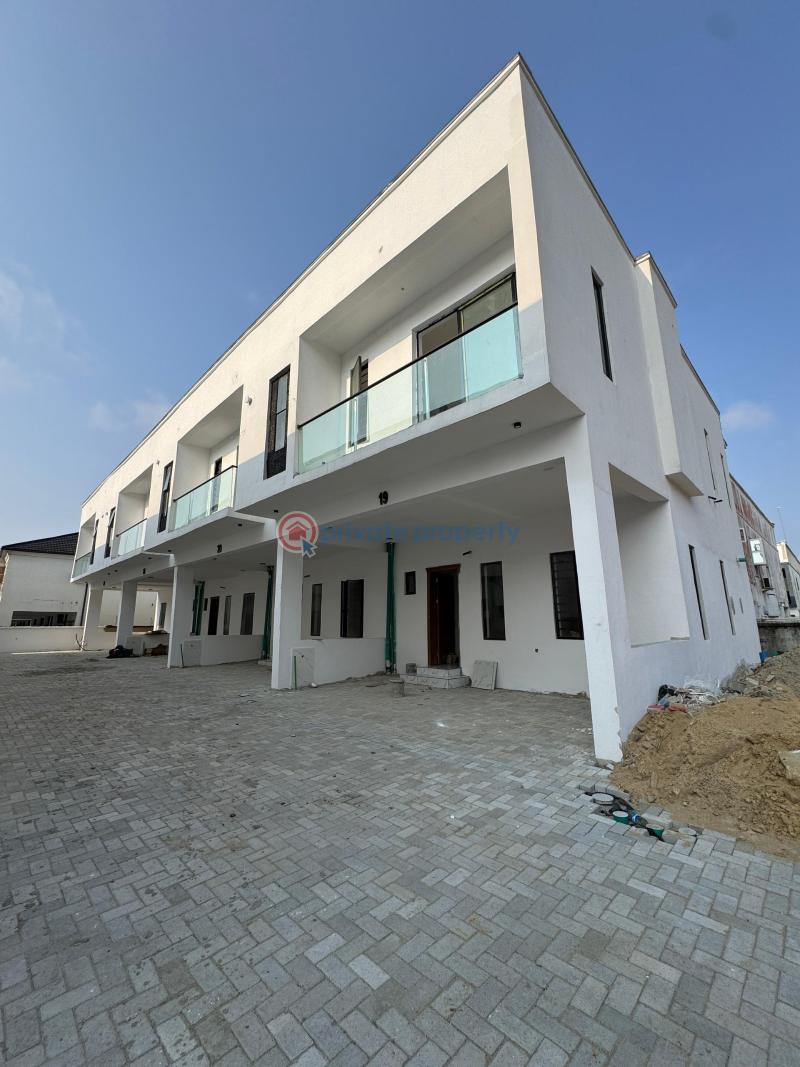 Fully serviced 4  bedroom terrace duplex - 1 4 bedroom Terraced Duplex For Sale Orchid Road Lekki Lagos - 1