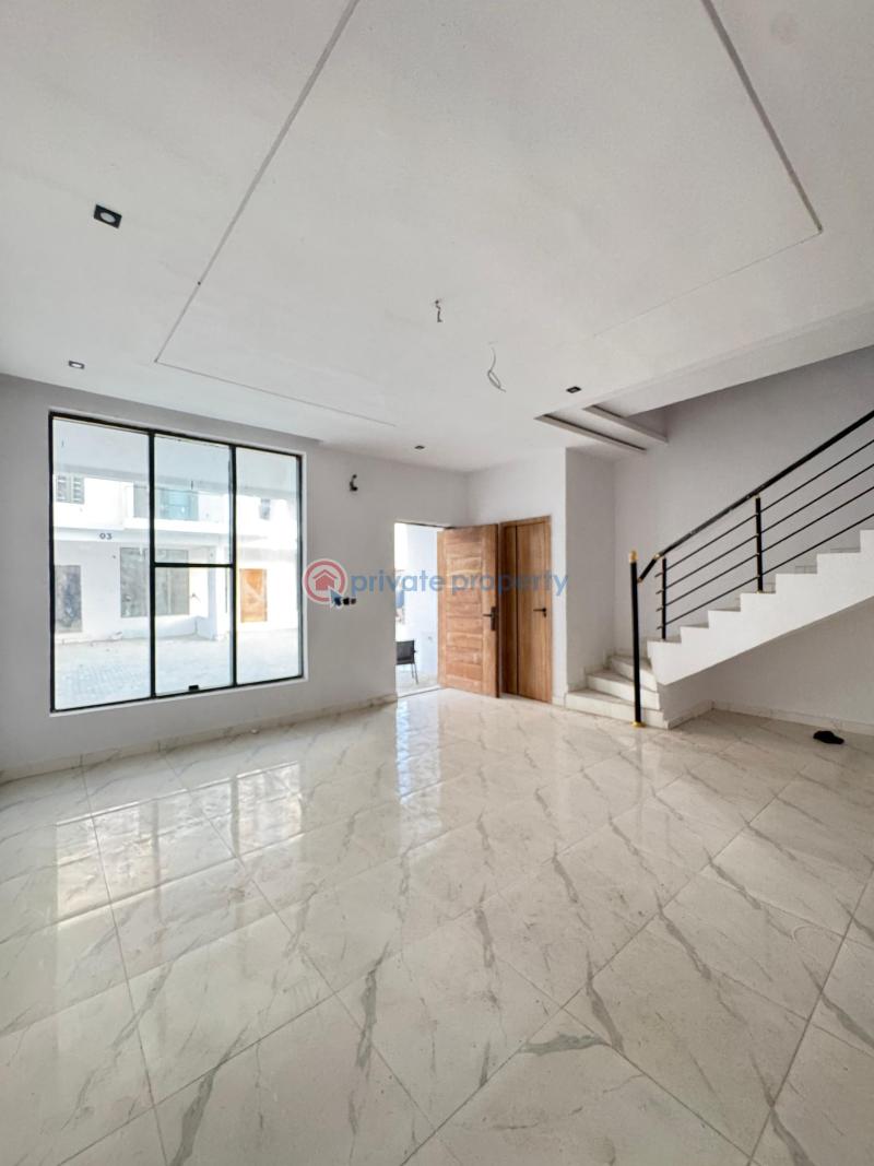 Fully serviced 4 bedroom terrace  duplex  with communal pool & gym - 1 4 bedroom Terraced Duplex For Sale Vgc Extension Lekki Lagos Lekki Lagos - 1
