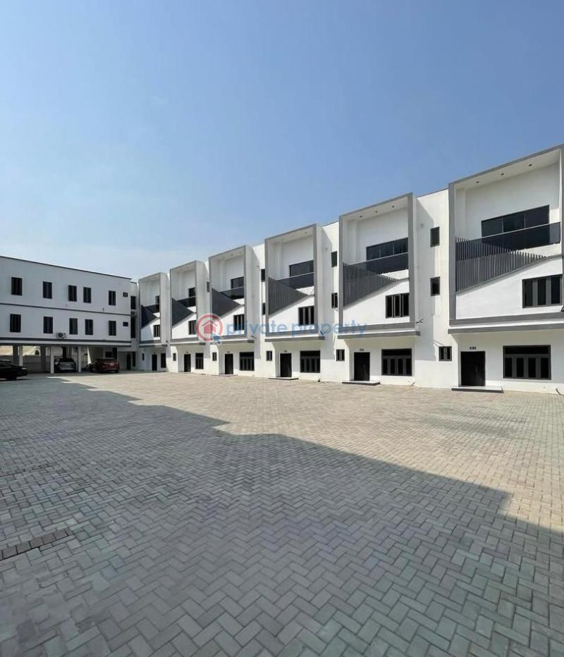 4 bedroom Terraced Duplex For Rent Chevron Drive Lekki Lagos - 0