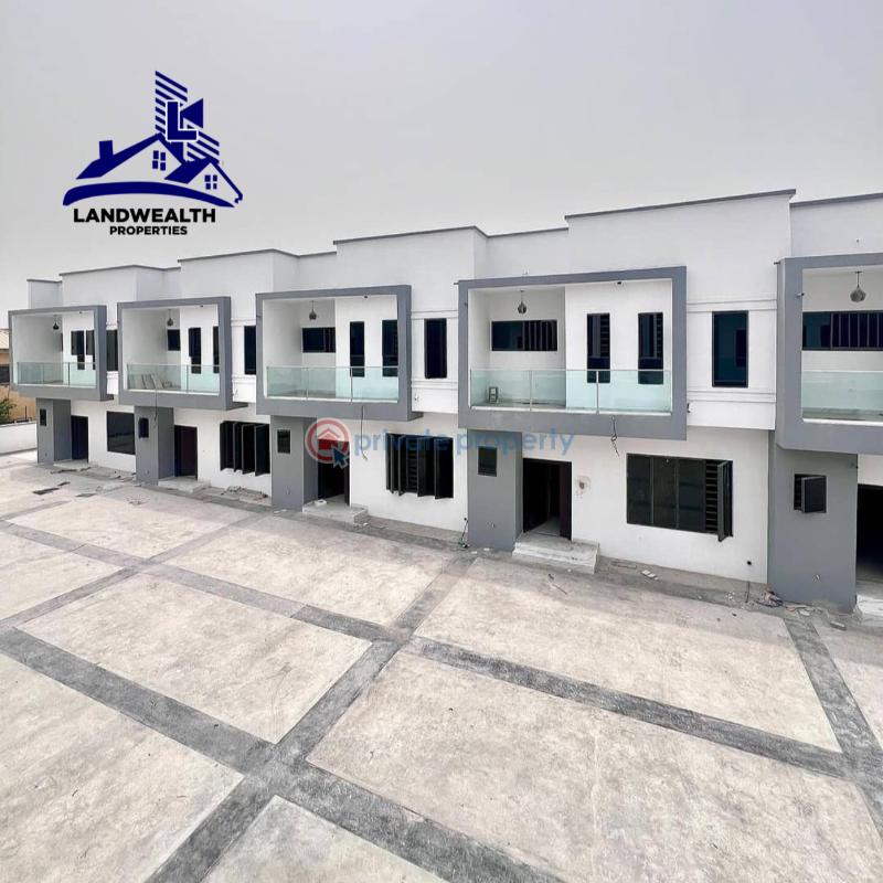 4 bedroom Terraced Duplex For Sale Secure Estate At Ajah Lekki Ajah Lagos - 0