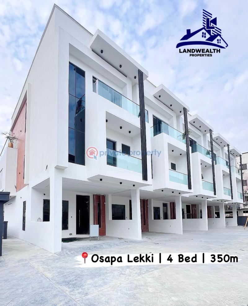 4 bedroom Terraced Duplex For Sale Secure Estate At Orchid Lekki Osapa London Lekki Lagos - 0