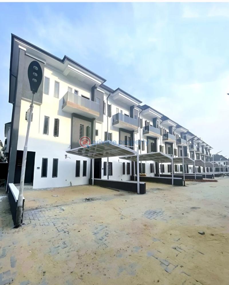 4 bedroom Terrace Short let Secure Estate At Chevron Alternative Lekki Chevron Drive Lekki Lagos - 0