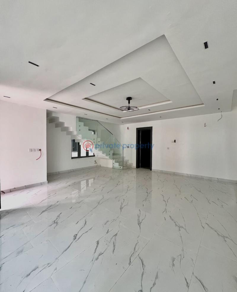 Fully serviced 5 bedroom fully detached swimming pool duplex with bq - 2 5 bedroom Detached Duplex For Sale Secure Estate At Chevron Lekki Chevron Drive Lekki Lagos - 2