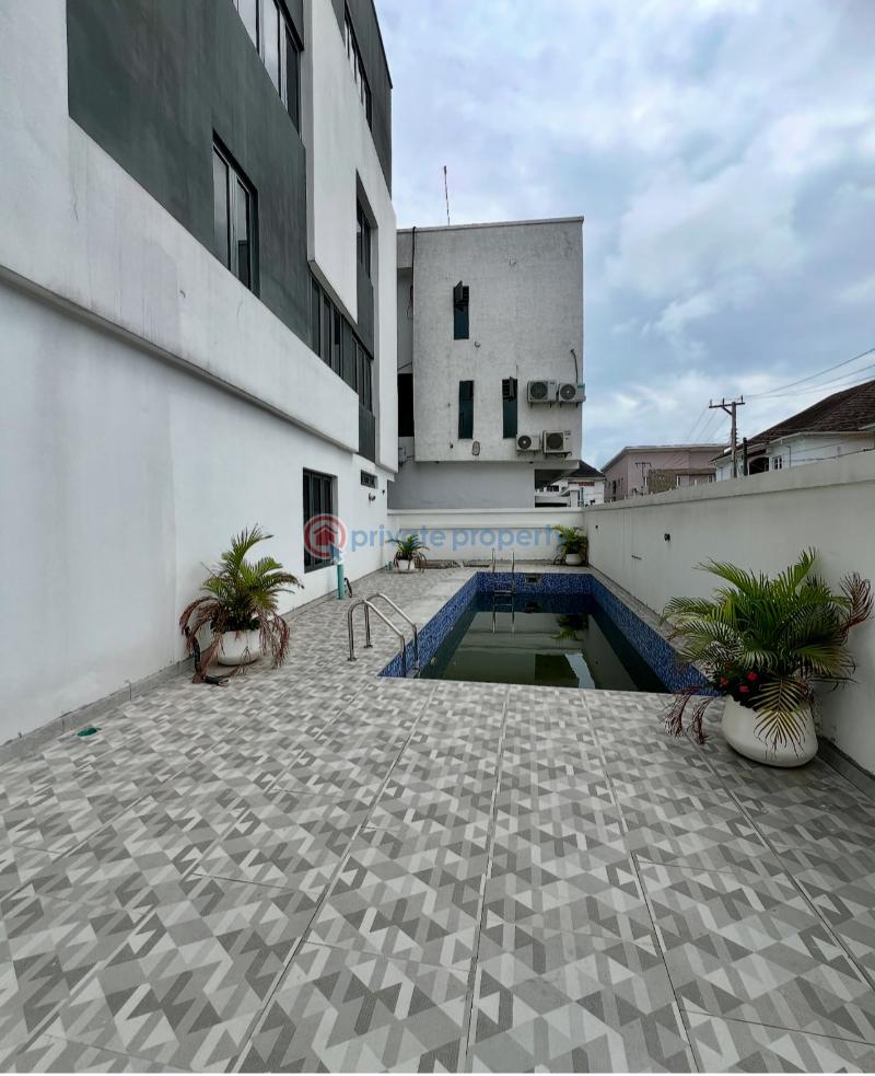 Fully serviced 5 bedroom fully detached swimming pool duplex with bq - 1 5 bedroom Detached Duplex For Sale Secure Estate At Chevron Lekki Chevron Drive Lekki Lagos - 1