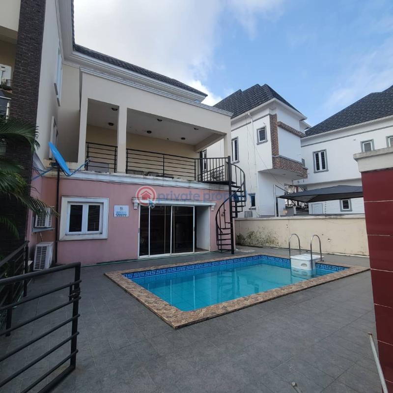 5 bedroom Semi detached Duplex For Rent Osapa London Lekki Lagos. Osapa London Lekki Lagos - 4