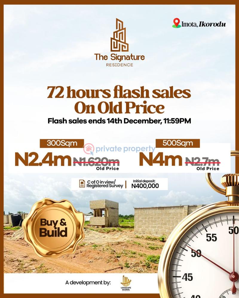 Functional environment land - 1 Land For Sale Ikorodu Lagos - 1