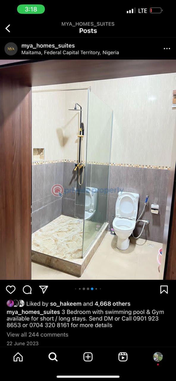 1 bedroom Block Of Flats For Rent Wuse II Abuja Phase 1  - 1