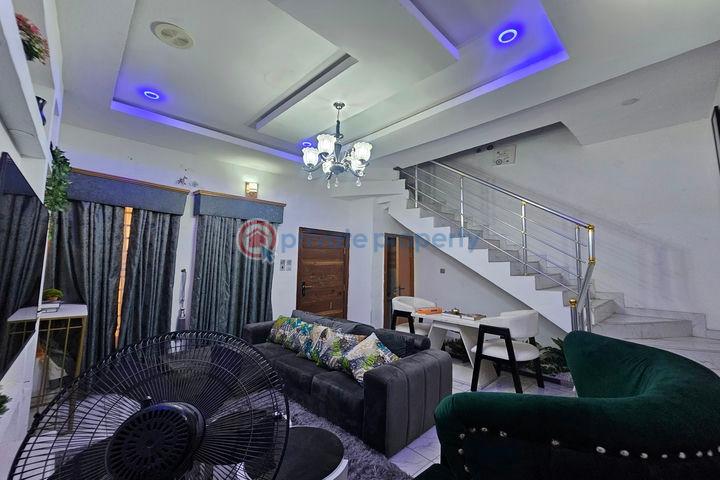 Furnished 3 bedroom semi- detached duplex - 4 3 bedroom Semi detached Duplex For Rent Ikota Lekki Lagos - 4