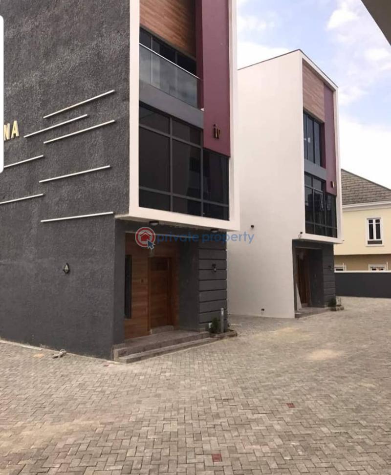 Furnished 3-bedroom terrace duplex - 1 3 bedroom Terraced Duplex For Sale Agungi Lekki Lagos - 1