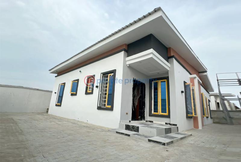 3 bedroom Detached Bungalow For Sale Wonder Court Type B 3bedroom Detached Bungalows With Electricity Awoyaya Ajah Lagos - 0