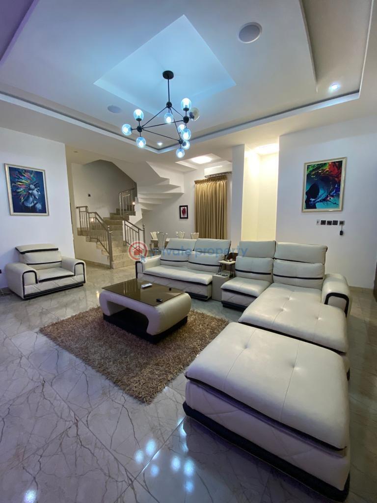 Furnished 5 bed duplex wirh 1bq - 19 5 bedroom Detached Duplex For Sale Osapa London Lekki Lagos - 19