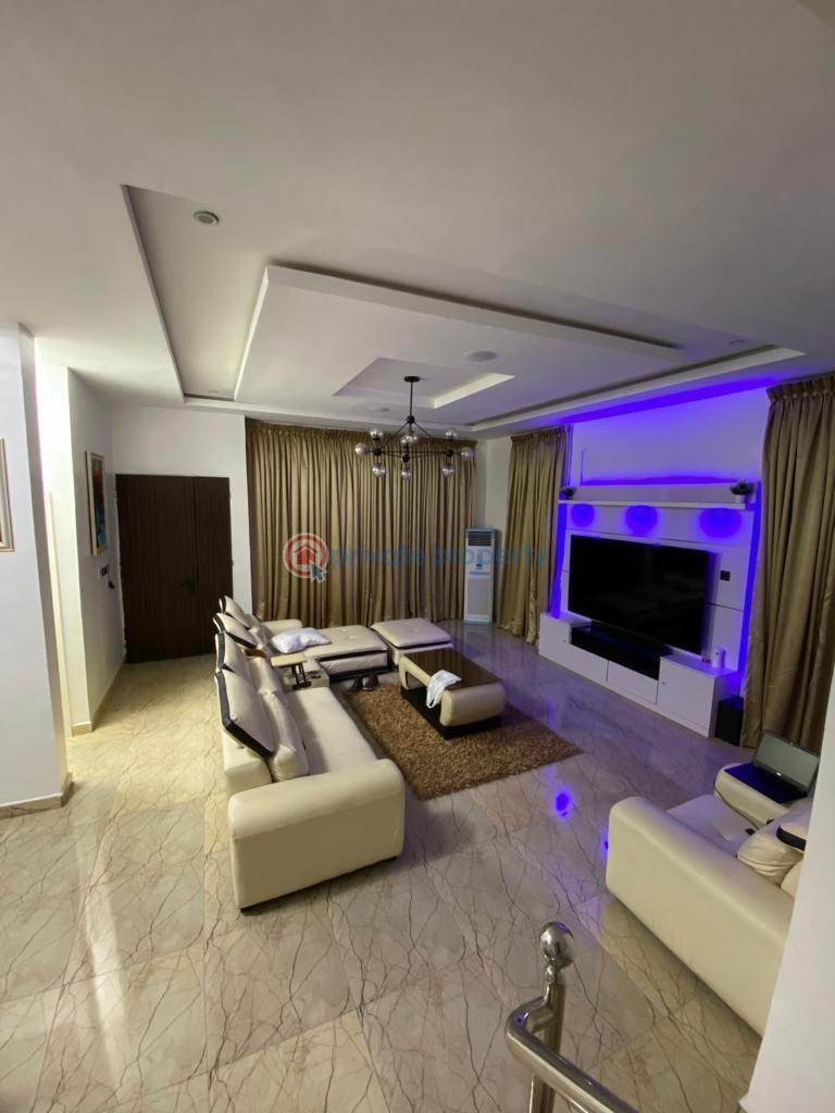 Furnished 5 bed duplex wirh 1bq - 11 5 bedroom Detached Duplex For Sale Osapa London Lekki Lagos - 11