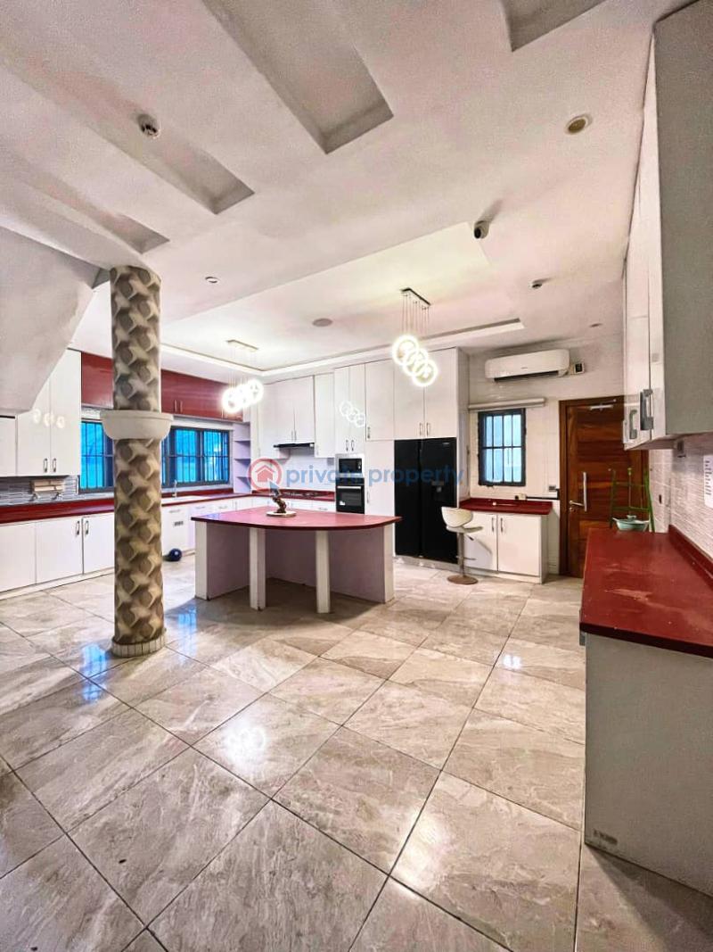 Furnished/ 7  bedroom duplex with  cinema /swimming pool - 10 7 bedroom Detached Duplex For Sale Osapa London Lekki Lagos - 10
