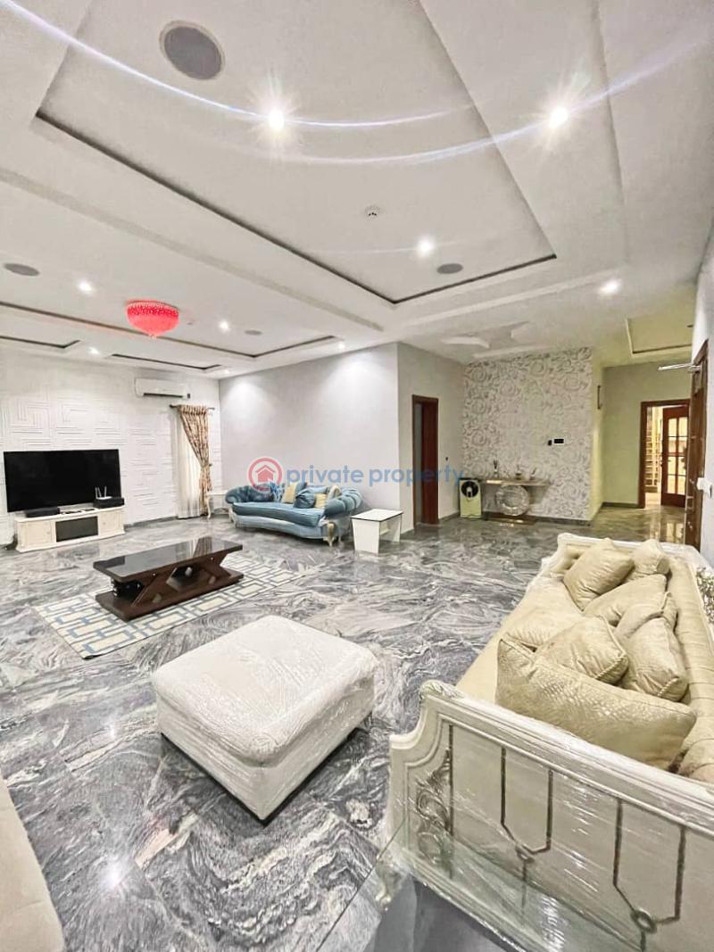 Furnished/ 7  bedroom duplex with  cinema /swimming pool - 17 7 bedroom Detached Duplex For Sale Osapa London Lekki Lagos - 17