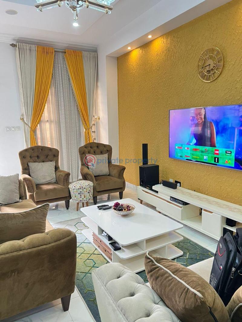 Furnished & luxury 4 bedroom semi-detached duplex - 1 4 bedroom Detached Duplex For Sale Chevron Drive Lekki Lagos - 1