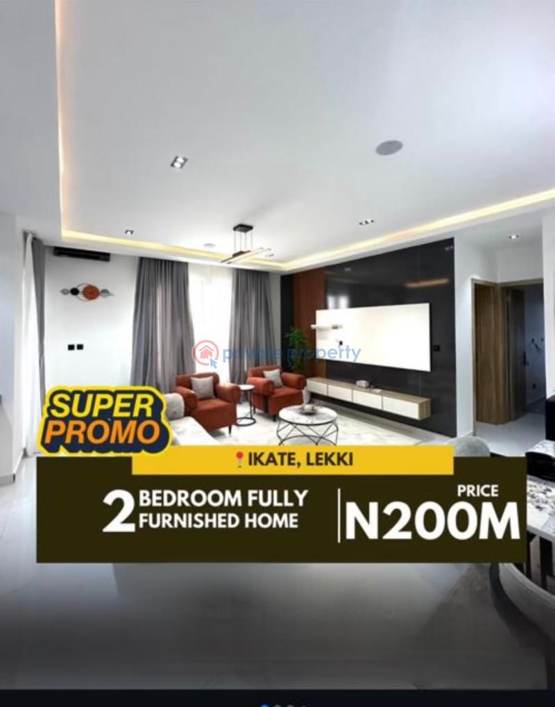 2 bedroom Block Of Flats For Sale Ikate Lekki Lagos Lekki Phase 1 Lagos - 0